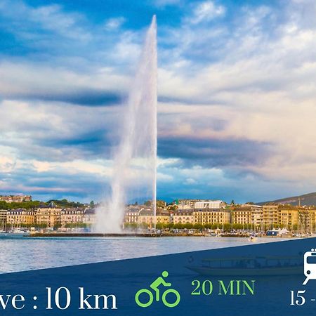 Homey Chloe - New - Parking Gratuit - Balcon Prive - Proche Geneve آنماس المظهر الخارجي الصورة