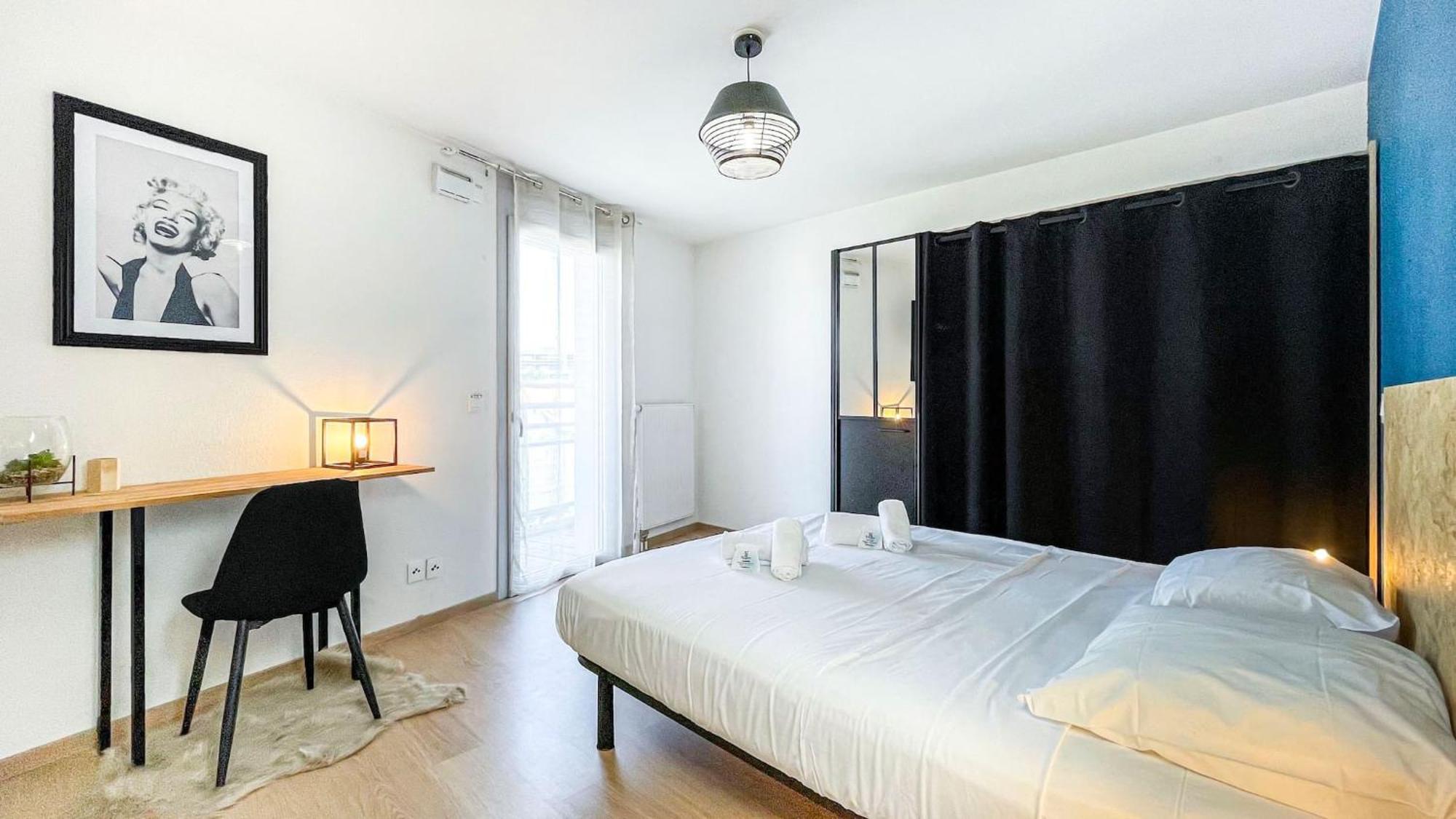 Homey Chloe - New - Parking Gratuit - Balcon Prive - Proche Geneve آنماس المظهر الخارجي الصورة